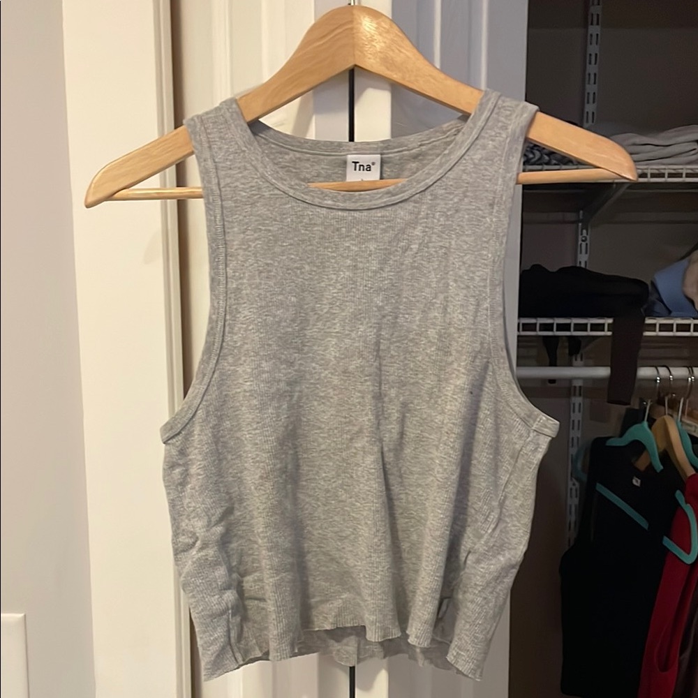 TNA  | Homestretch Crew Cropped Tank